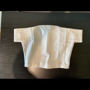 Cute forever 21 white crop top